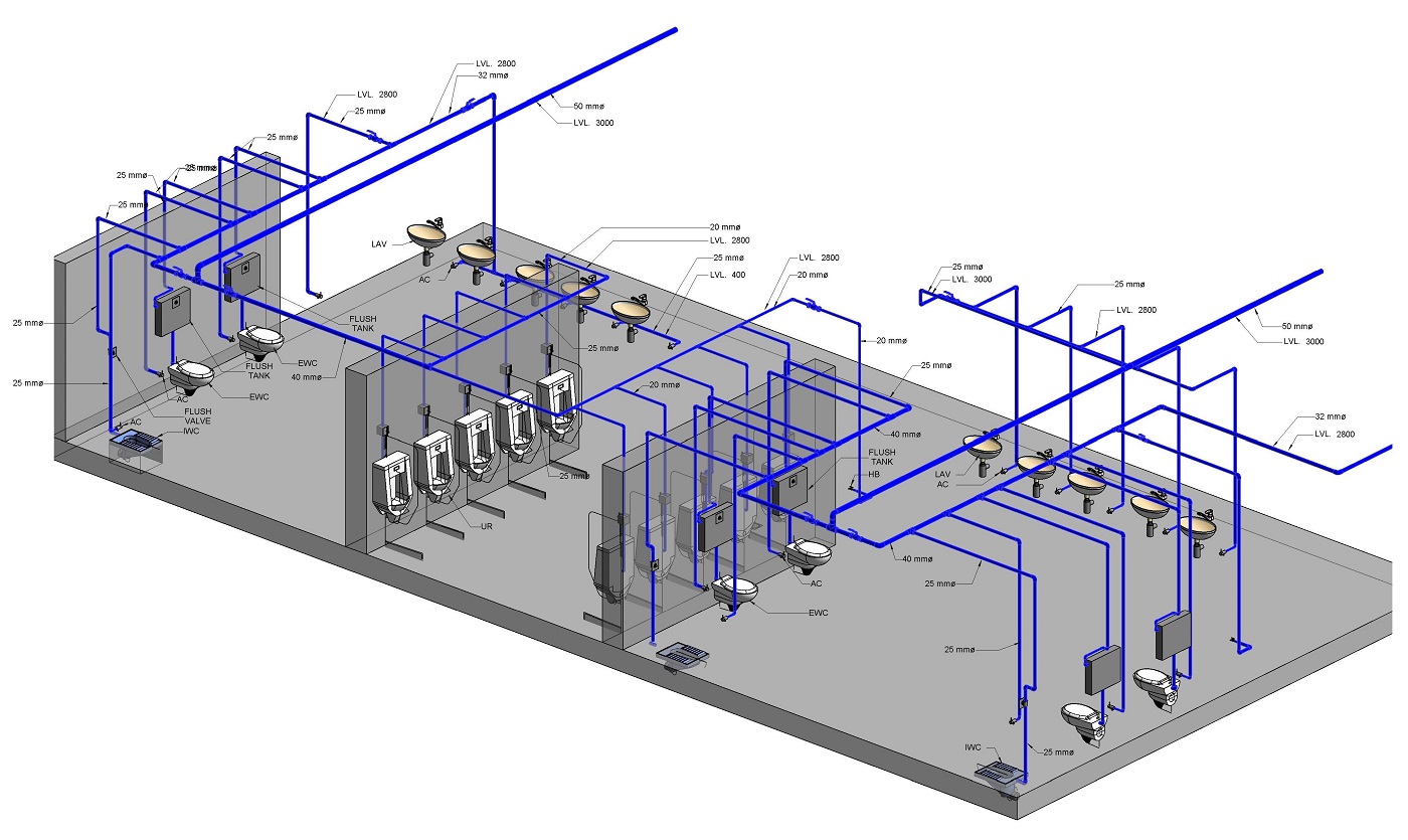 Plumbing BIM Modeling