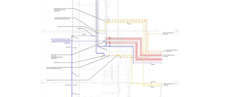 Compressed Air Gas System Plan Drawing 01